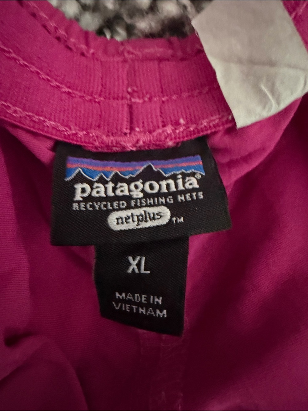 Patagonia Women's Magenta Athletic Shorts - Picture 2 of 2
